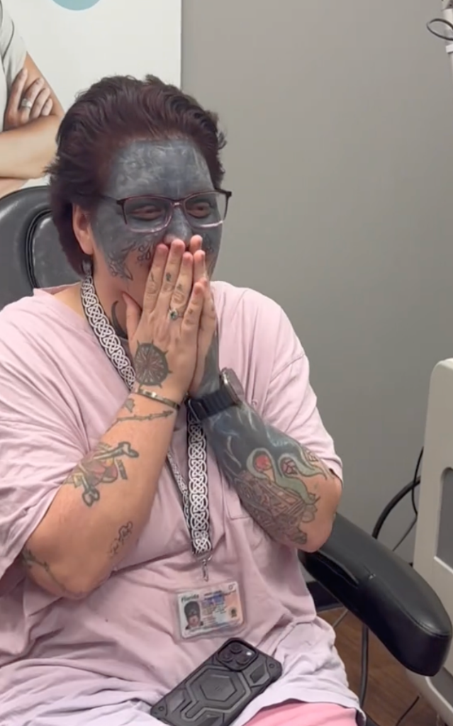 Woman Whose Face Was Tattooed Against Her Will Has ‘Life Changed’ After Stranger Offers To Help With Removal