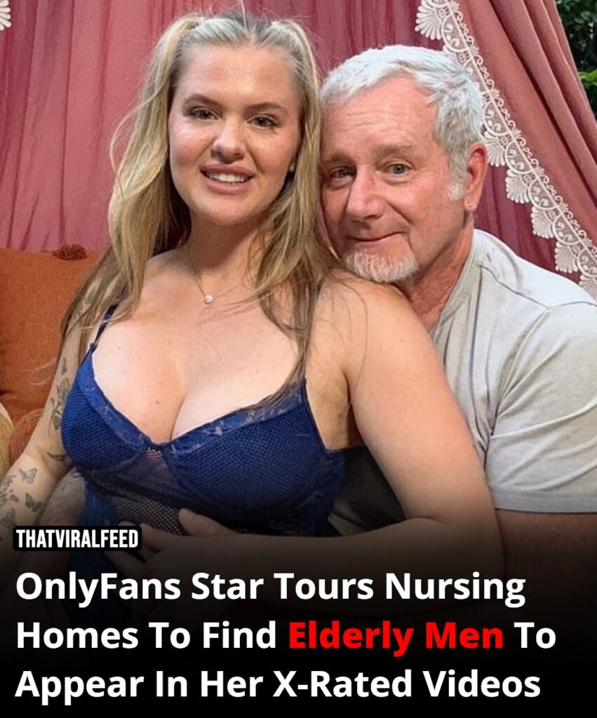 OnlyFans Star, 36, Visits Nursing Homes to Recruit Elderly Men for Her Content—Sparks Outrage and Debate