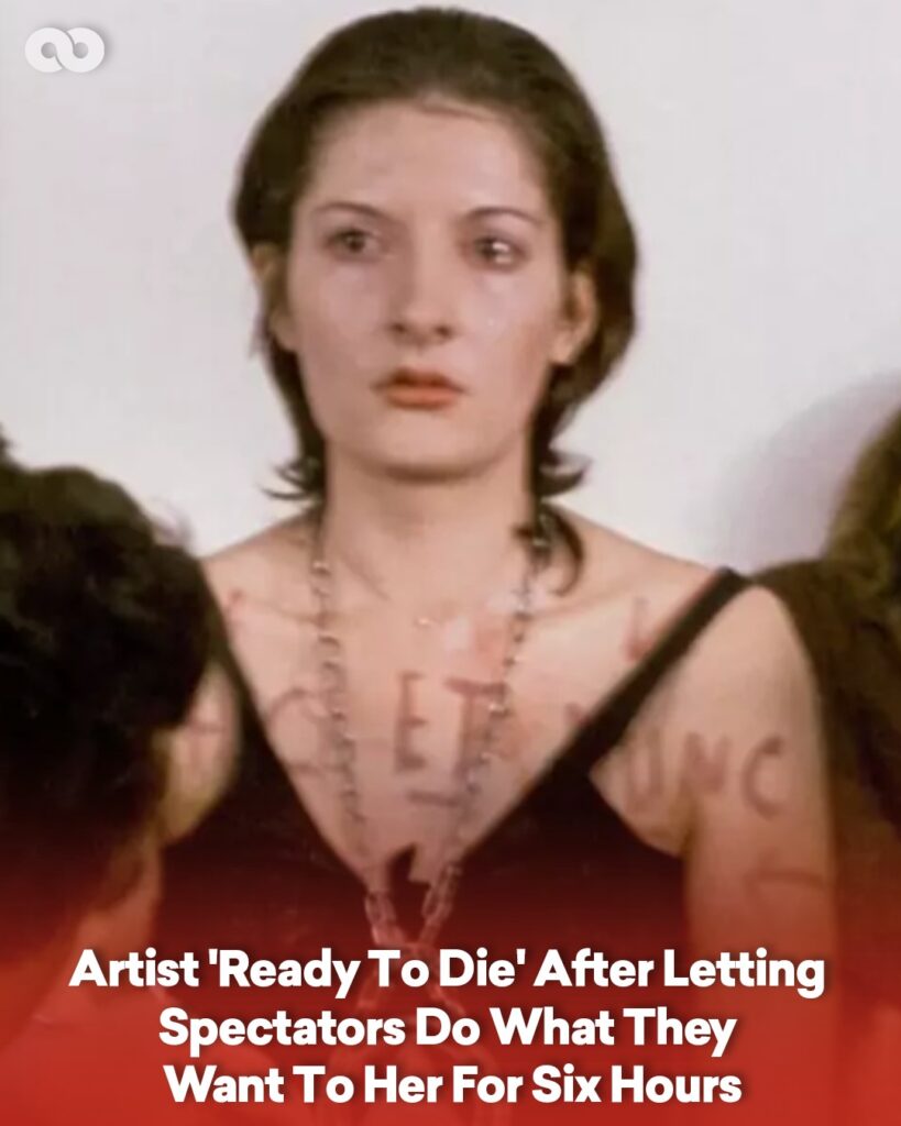 Artist ‘Ready To Die’ After Allowing Spectators to Do Whatever They Want for Six Hours