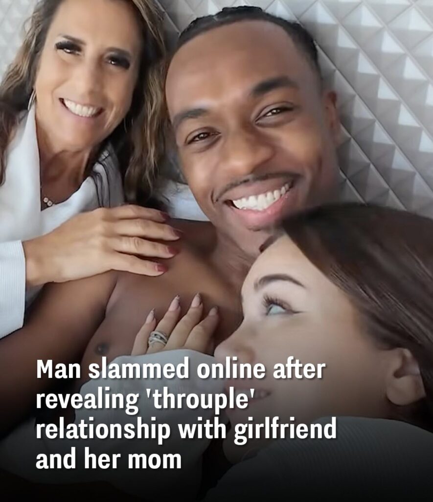 Men Face Backlash for ‘Throuple’ Relationship with Woman and Her Mother.