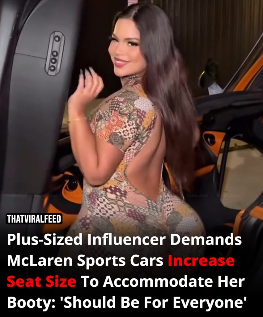 Plus-Sized Influencer Urges McLaren to Expand Car Seats for Inclusivity