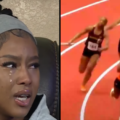 A startling video of an opponent “attacking” a runner with a baton during a race has gone viral.