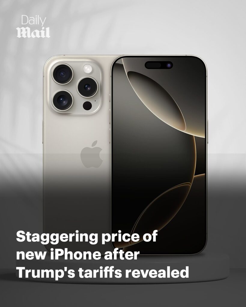 The Staggering Price of the New iPhone After Trump’s Tariffs