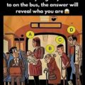 Bus seat dilemma reveals surprising aspect of your personality