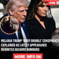 Melania Trump ‘body double’ conspiracy explained as latest appearance reignites bizarre rumours
