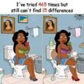 Test: Only a person with a high IQ can find the 15 differences